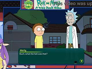 Hentai game: Rick & morty deal with their sexual fantasies