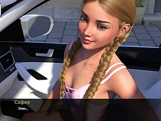 Enjoy the whole gameplay – Melody – Part 9 featuring beautiful blonde, small tits