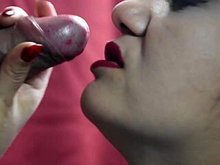 European couple in close-up pov