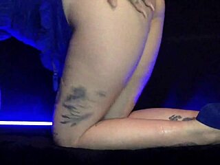 european milf shakes ass for big black monster cock in interracial couple tattoo fun