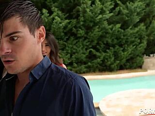 alyssia kent seduces stud for sucking and fucking at spa