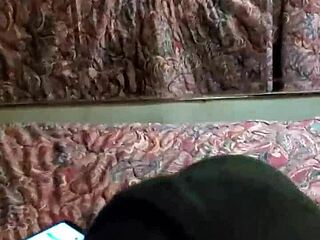 I bent over for a latina doggystyle night