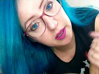 My cousin made me happy with a gift and sat on my lap