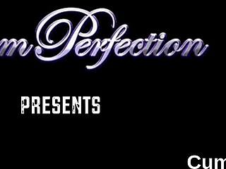 Feisty Honey Takes Intense Facial Cumshot While Sucking Jizz