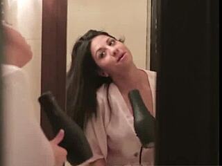 Skinny Indian babe gets hardcore anal with Nick Gill and Julia De Lucia