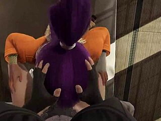 Bleach Futa Soifon and Yoruichi Dominate in Bondage Action