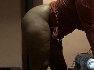 Bent Over In Doggy Style, Fucking His Weak House Boy