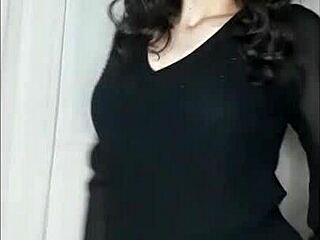 Brazilian teen strips naked in asmr perfection!