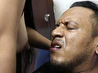 Woman Sucks and Fucks Two Men Quickly