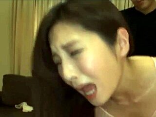 Intense Desire for Japanese Milf in Lingerie