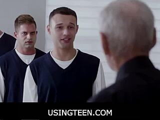 Latina Milf Helps Orphaned Boys During Christmas