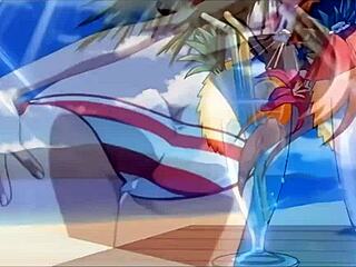 Innocent newlyweds indulge in forbidden hentai sex