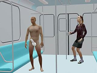 Bullet Train Sex With Boss