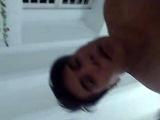Caught Black Lover Creampying Brazilian Teen's Big Ass in Doggy, Then Eating Cum