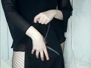 Brazilian teen strips naked in asmr perfection!