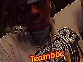 Black Hood Bitch Devours Ebony Whore's Pussy with Monster Cock for Lunch Cum Slut