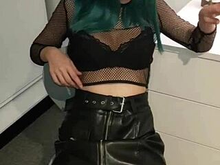 She Intrigues Her Lesbian Friend to Try a Hard Cock Experience