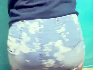 Horny young virgin gets intense lesbian assfucking and anal orgasm.