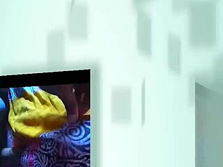 Wife is enjoying her indian pussy and tits