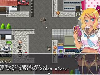 This hentai video involved cross dressing and some game playing