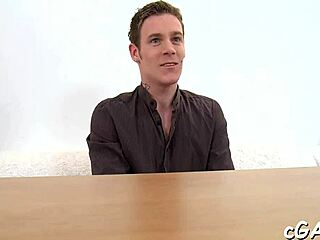 Let's chat about this sexy gay pornstar blowjob action