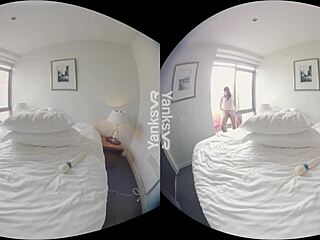 Marina's Intense Solo Climax with Vibrator Toys