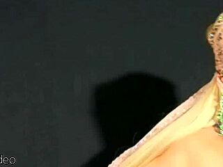 i'm playing with her shaft and balls, long blonde hair transsexual