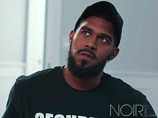 noirmale hunk security roughly rims cute asian boy's tight ass