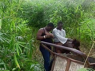 local man bangs two bbw sisters hardcore in bush