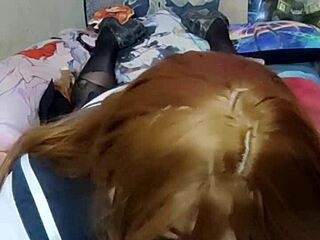 Hot Trans Latina Student Craves Intense Anal Fucking