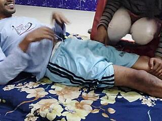 Cute teen enjoys rough home fucking session