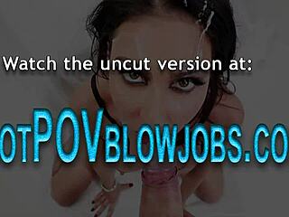 Watch these busty babes gag on dicks in this 4-some pov, he says.