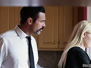 i joined my stepdaughter's cam session and got deepthroat action with her