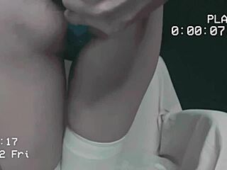 Hey, check out this homemade video where I record myself fucking my shaved pussy with a dildo part two.