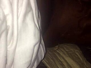 Friend's girlfriend sneaking to suck my big black cock