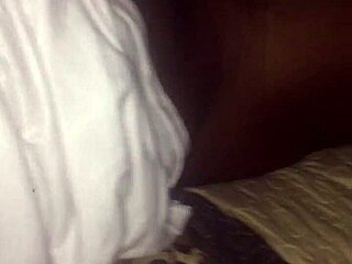 Friend's girlfriend sneaking to suck my big black cock