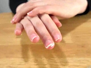 i feel so turned on by her wet hand fetish play