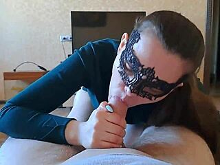 Ivypoisonsex Gives An Amazing Blowjob And Swallows The Cream!