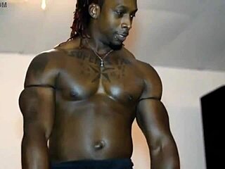 Stripper feels deep pleasure with his cock