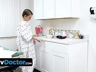 PervDoctor - Sexy Young Patient Craves Doctor Oliver's Hard Treatment for Her Tight Pink Pussy!