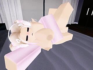 3D에서 갈구하는 여자 박아. 그녀가 딱딱하게 도기스타일로 타며 큰 가슴 튕겨.