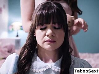 Step mom seduces boyfriend in secret