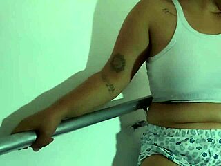 How delicious my stepbrother's cum on my big tits!