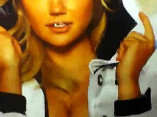 B Dick Slams Kate Upton with Facial