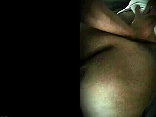 Intense doggystyle pounding her wet bent-over pussy