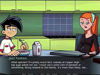 Hey, wanna see Danny Phantom cheerleaders in action at Amity Park Part 13?