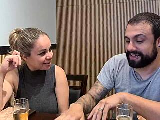 Talk Sex: I Took the Submissive Slut to Eat Something, Then Thrust My Cock Into Her Pussy