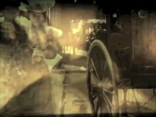 vintage flatmate cheats on her boyfriend with hairy passion. retro beaver exposed in antique setting.