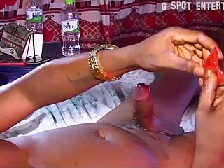 Ebony teen with hairy pussy craves monster cock in her horny hole! 😈💦