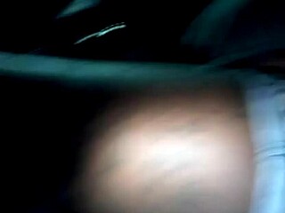 chocolatecat25 shows pussy print in public car